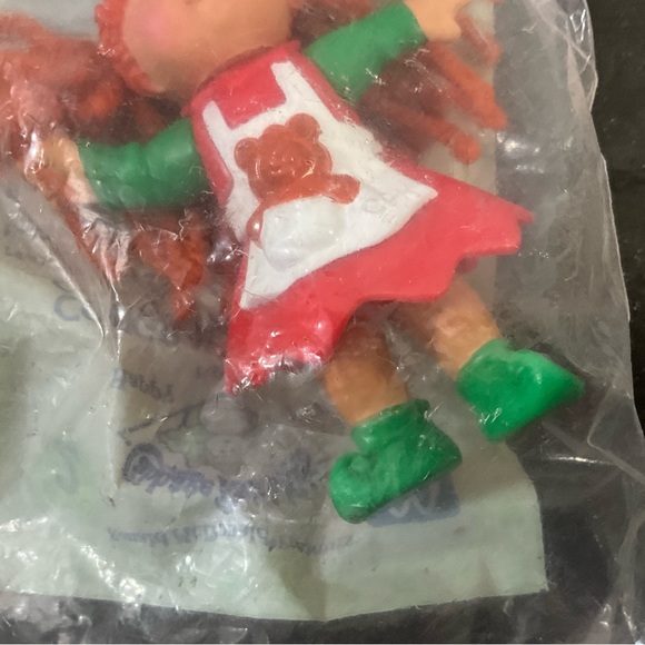 Vintage 1994 McDonald’s Cabbage Patch Kid PVC Figure NOS Red Hair Girl - Picture 3 of 8
